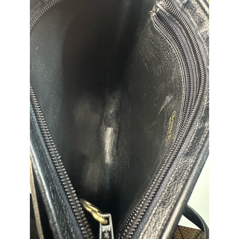 Women's Dior Black Leather Shoulder Bag - Picture 11 of 13